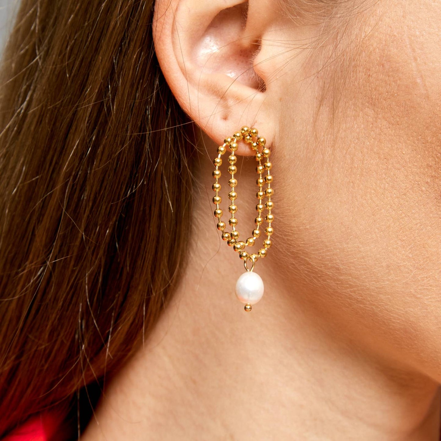 Enchanted Hoops - 18k Gold-Plated